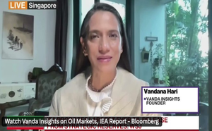 Vanda Insights on oil markets, IEA report (Bloomberg, 11 March 2026)